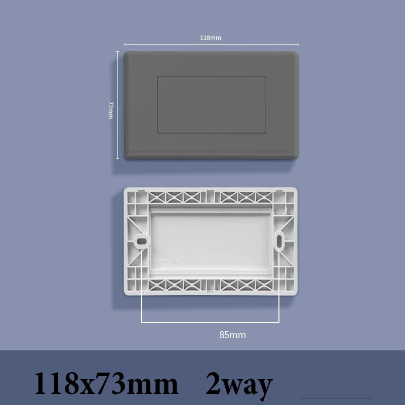 118 Type Blank Wall Plate Cover | Outlet & Socket Panel