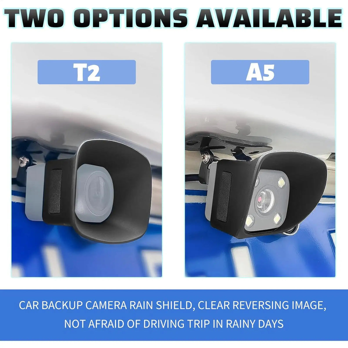 Silicone Rear Camera Cover – Rainproof Dust Shield for Vehicles