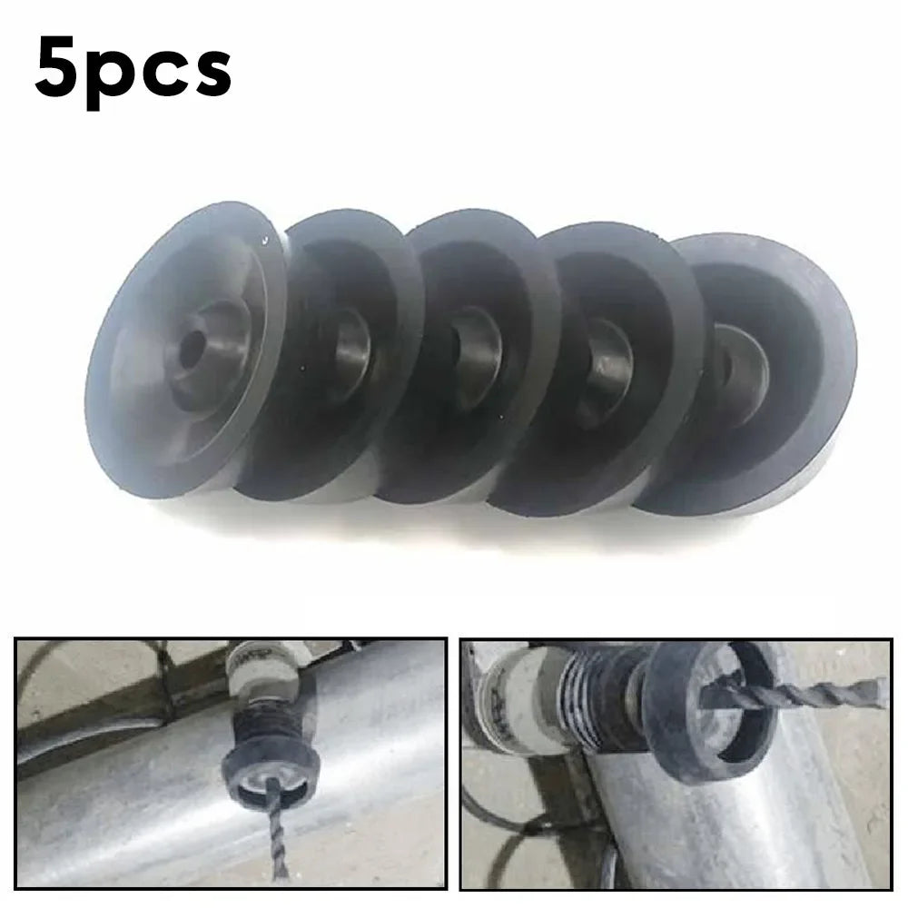 5-Pack Silicone Drill Dust Collector Cover | Power Tool Accessory