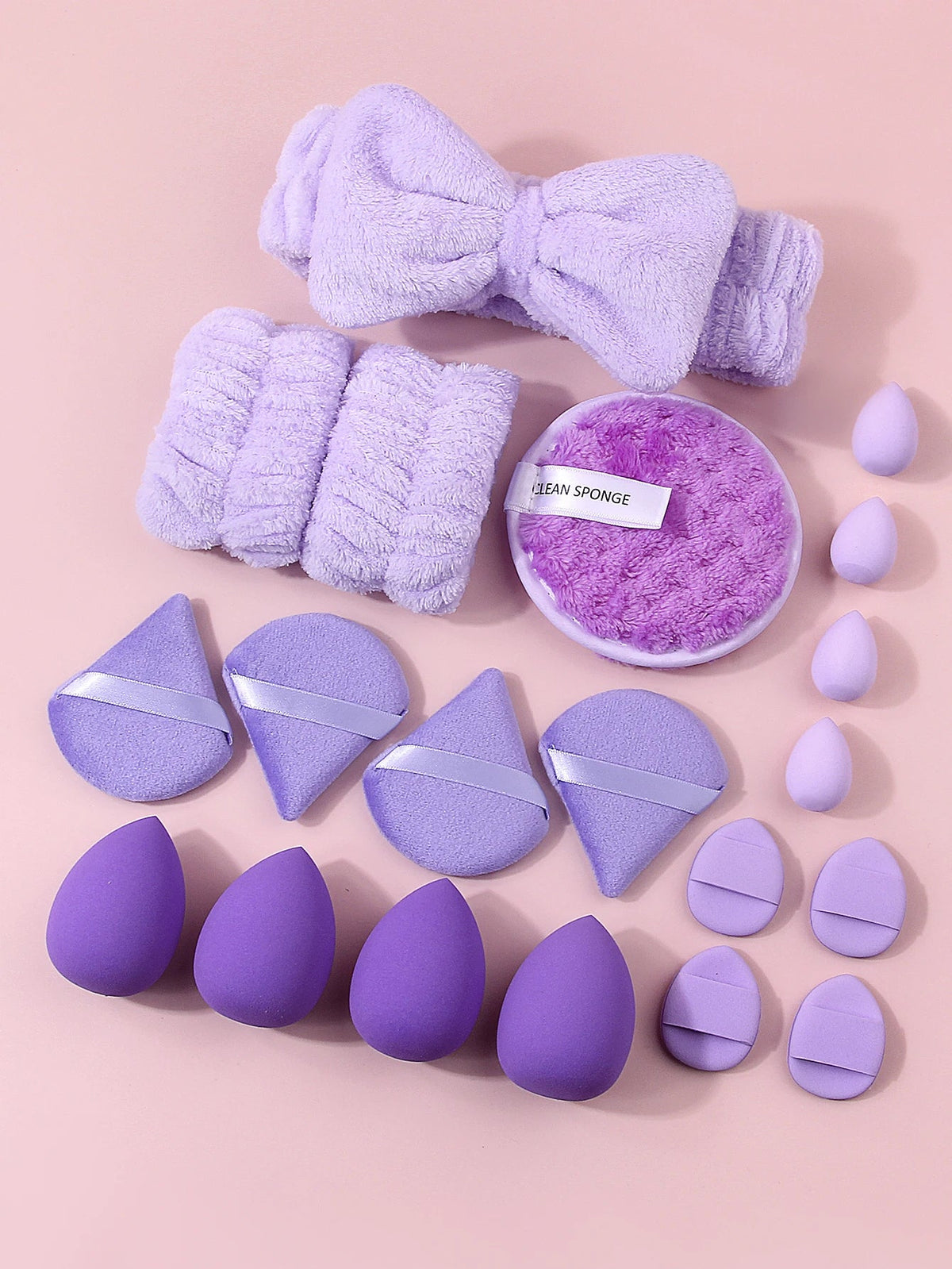 Makeup Sponge Puff Set – Foundation, Powder & Cleansing Kit