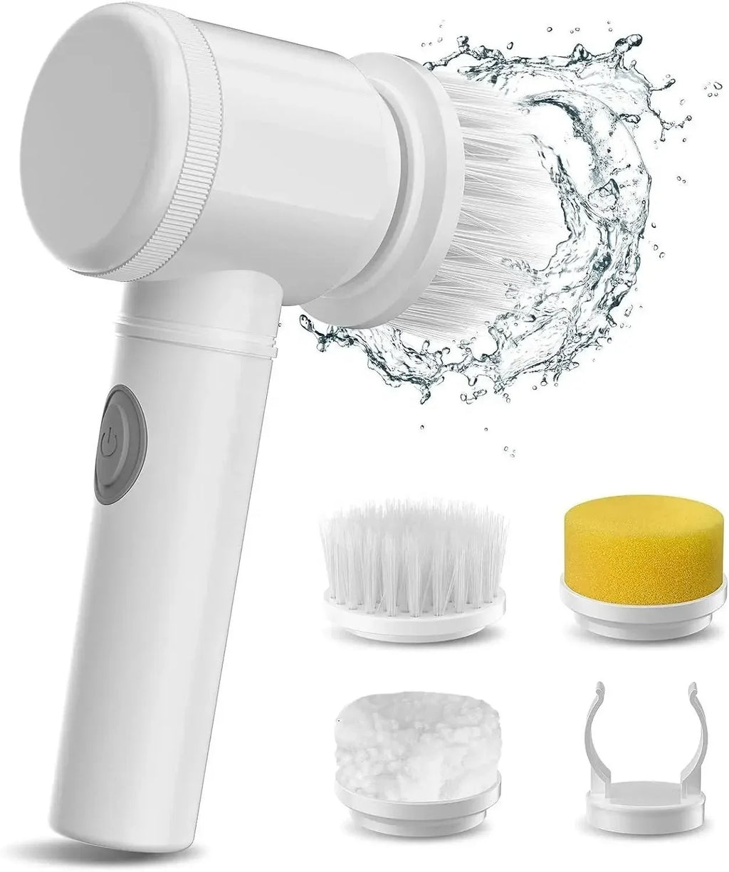 Cordless Electric Spin Scrub Brush – Kitchen & Bathroom