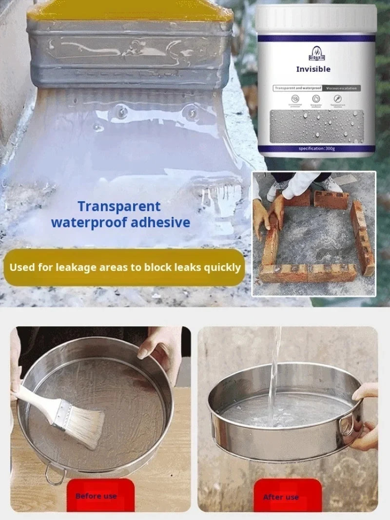 Transparent Waterproof Sealant – Indoor & Outdoor Wall Coating