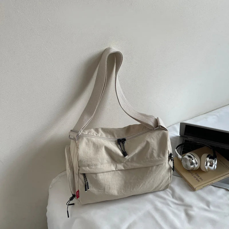 Nylon Dumpling Crossbody Shoulder Bag – Casual Women's Bag