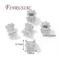 18K Gold Plated Zircon Spacer Beads – Brass DIY Jewelry Making