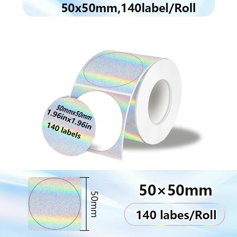 Thermal Label Paper for Phomemo M110 M200 M220 – Adhesive Stickers