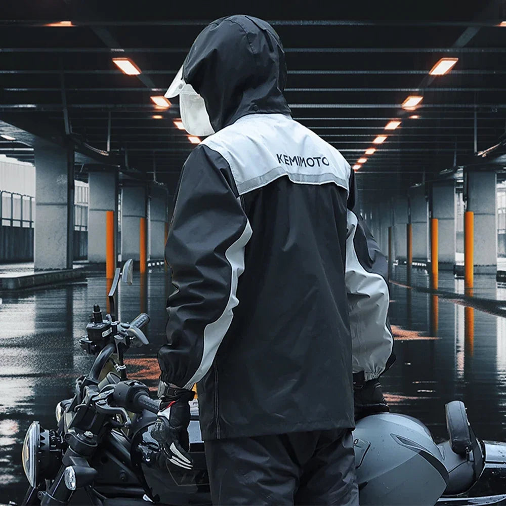 KEMITOUR Men's Waterproof Rain Suit – Jacket & Pants Set
