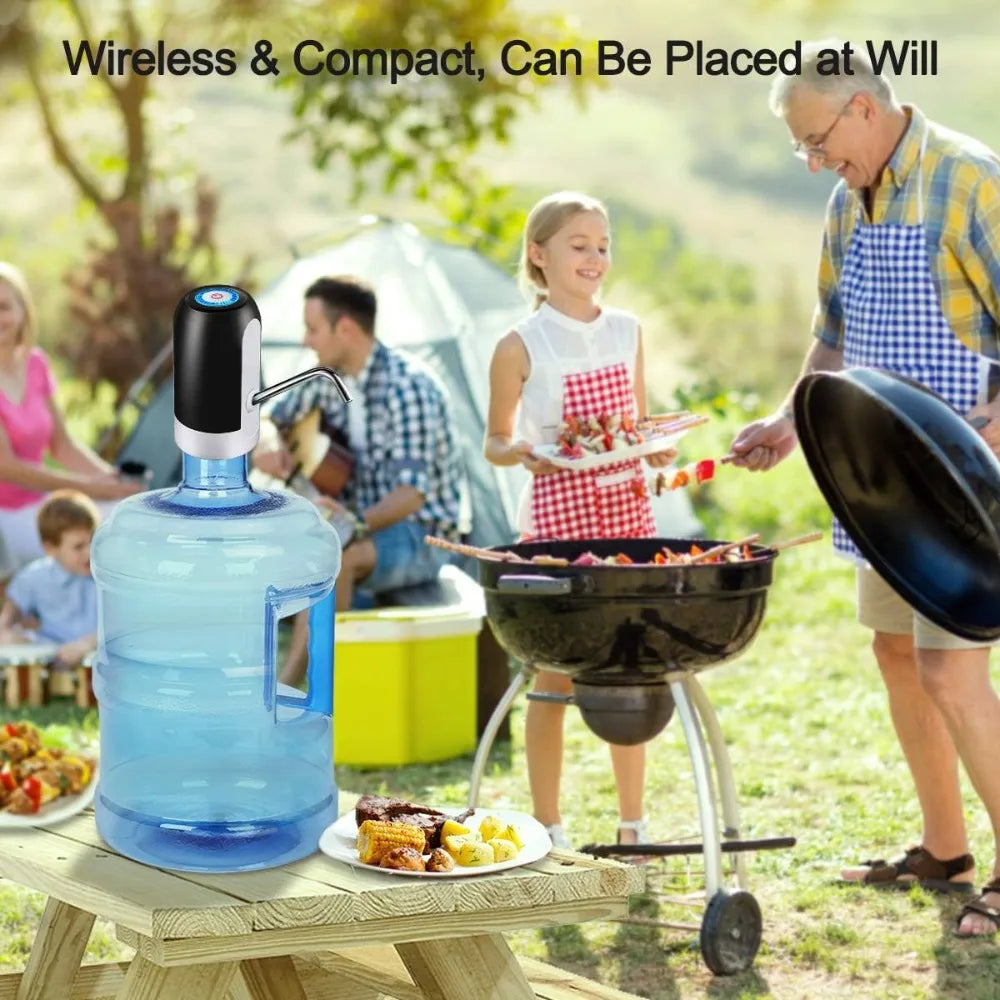 USB Electric Water Dispenser Pump for 5 Gallon Bottles – Rechargeable