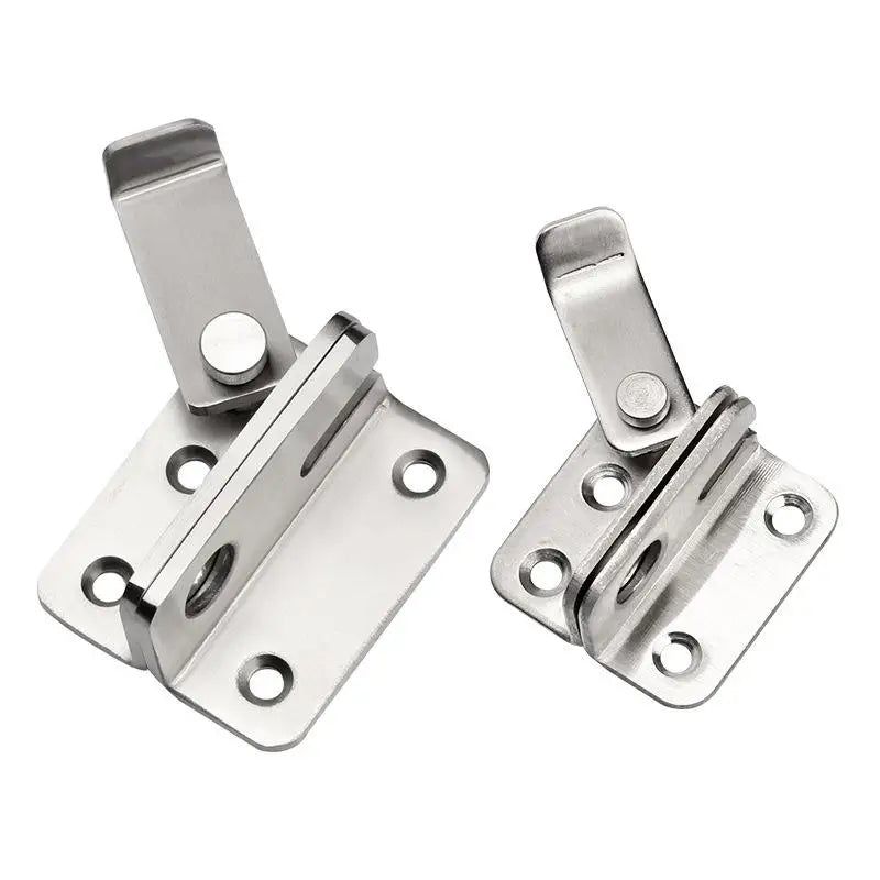 Heavy Duty Stainless Steel Slide Bolt Door Lock & Flip Latch