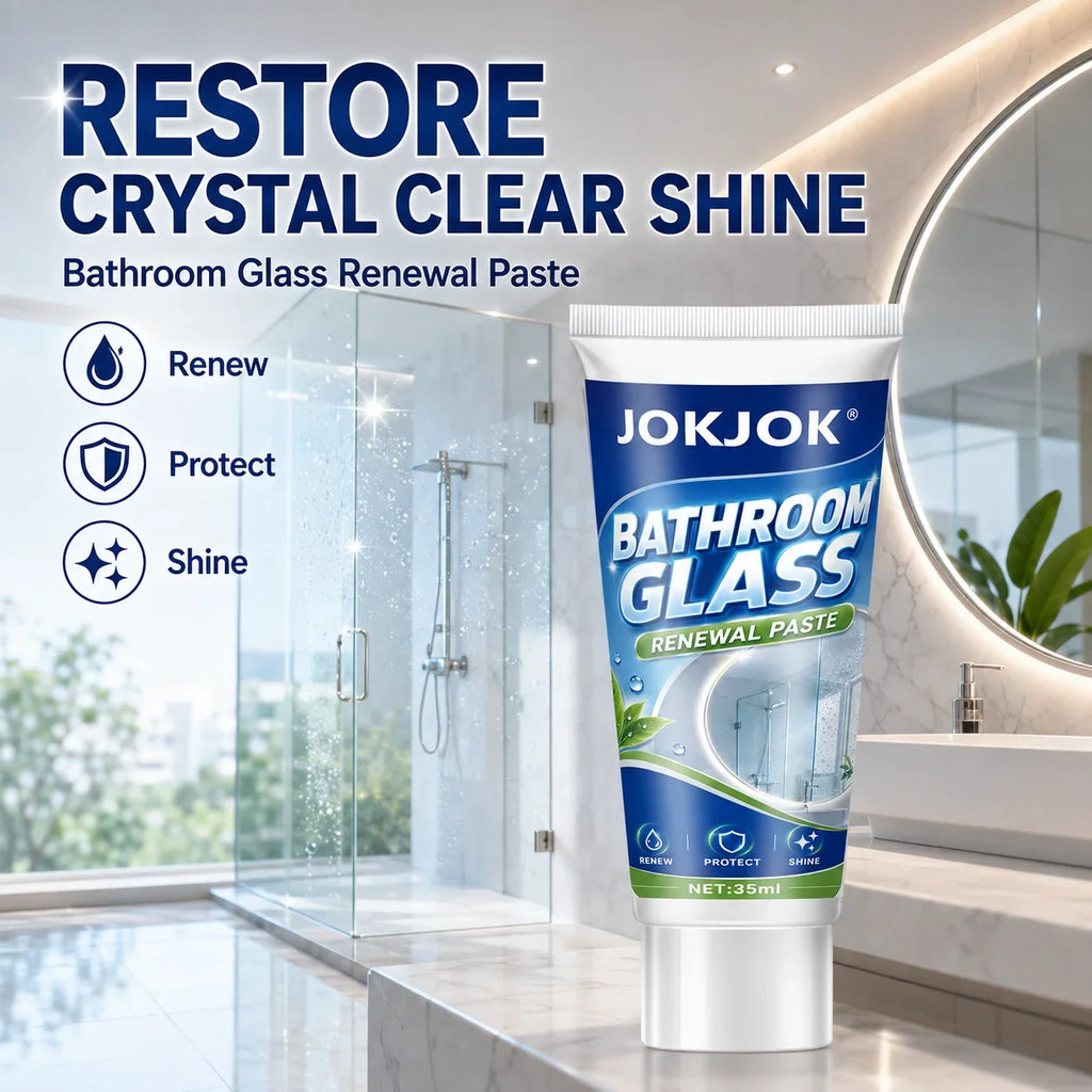 Glass Polishing Paste – Oil Film & Water Stain Remover Kit