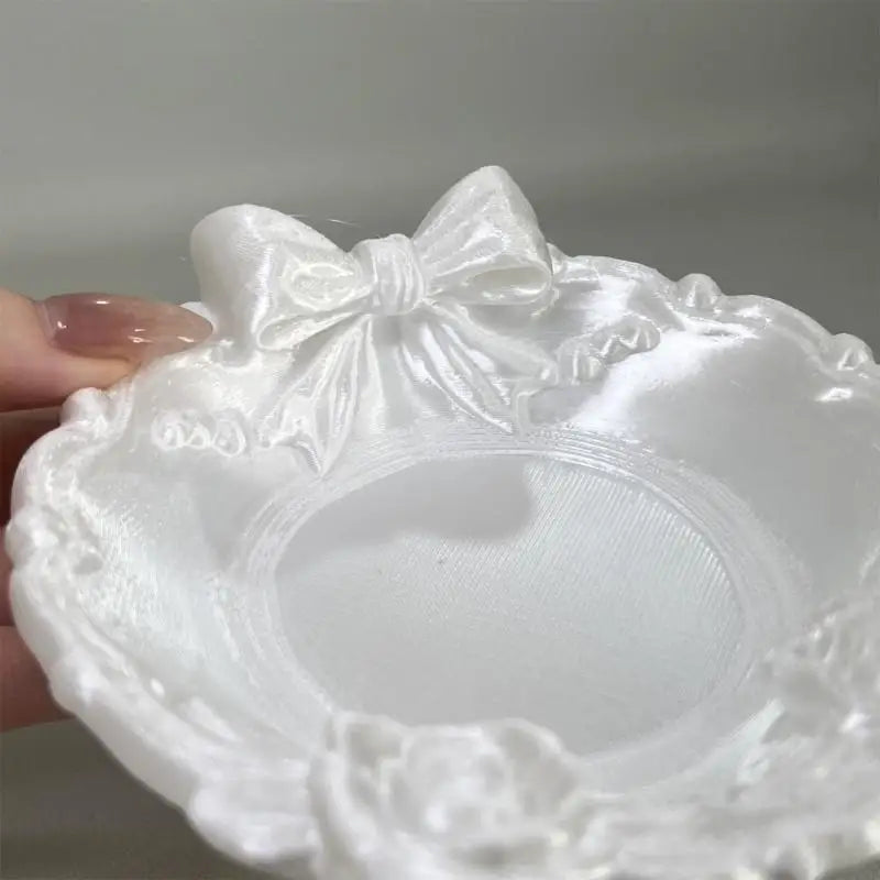 Flower Jewelry Display Tray – Ring & Earring Organizer