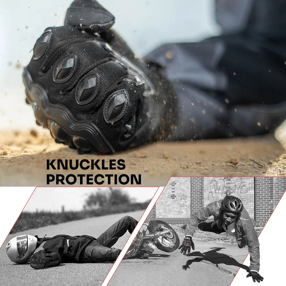 KEMITOUR Summer Motorcycle Gloves Touch Screen MTB Unisex