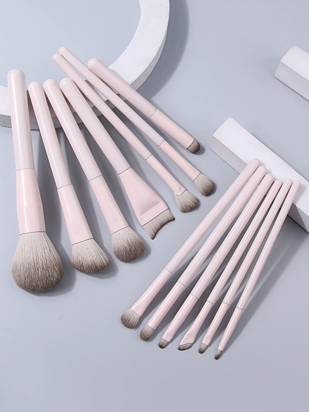 13-Piece Soft Fluffy Makeup Brush Set | Beginner Kit