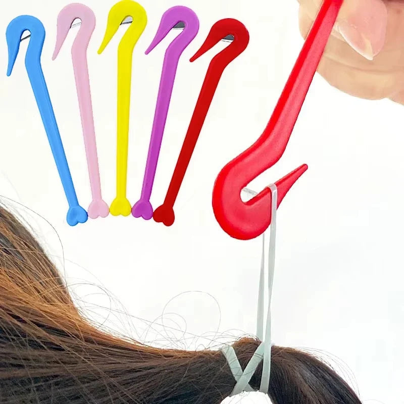 5-Pack Hair Elastic Band Cutter – Safe Easy Ponytail Remover