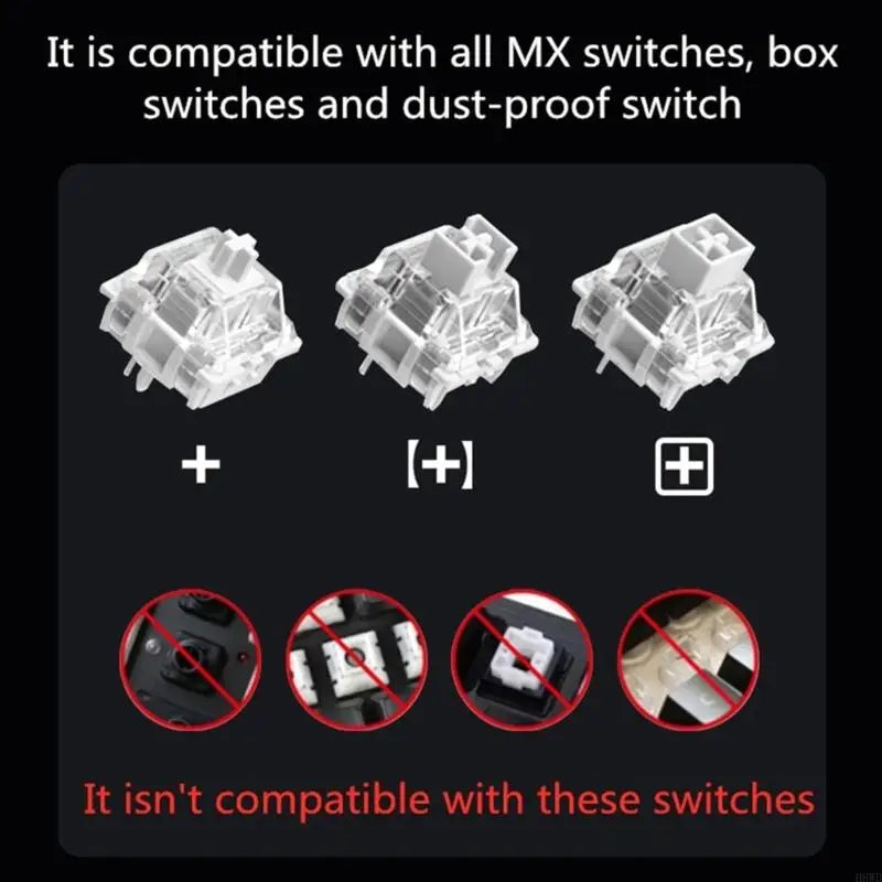132-Key PBT+PC Double Shot HOA Translucent Keycaps | Mechanical KB