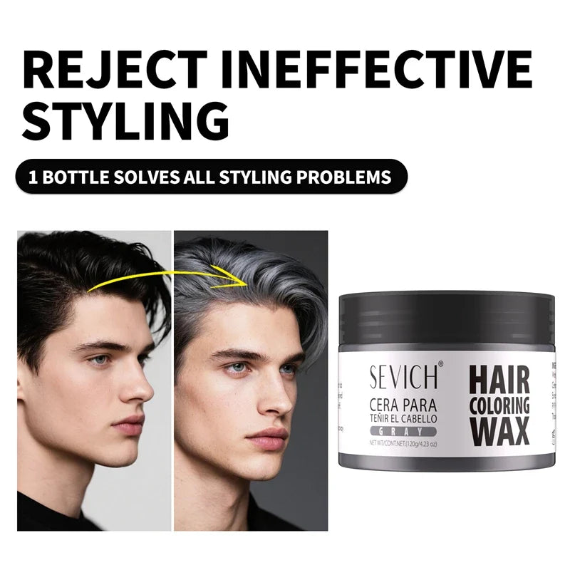 Sevich Temporary Hair Color Wax – Beard & Eyebrow Styling