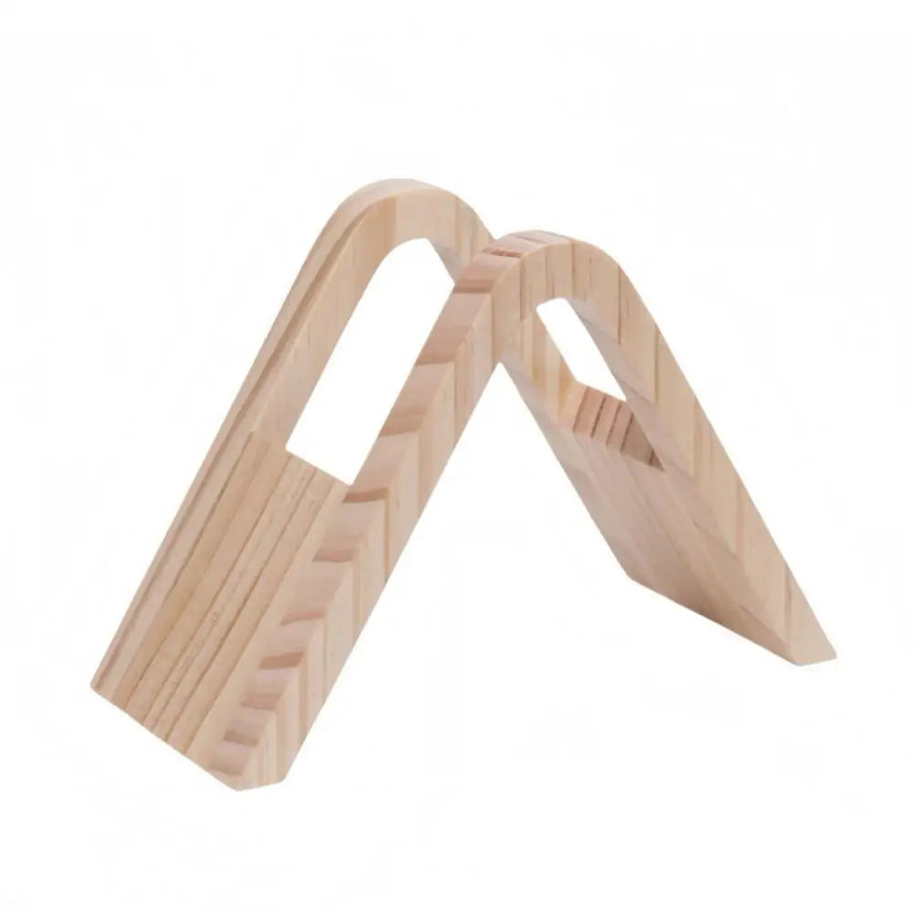 Solid Wood Coffee Filter Holder & Storage Rack Stand