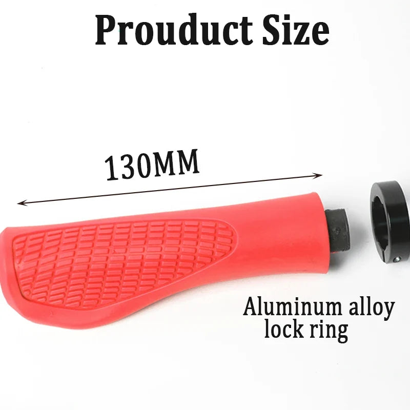 MTB Bike Grips Lockable Rubber Ultralight Handlebar Grips