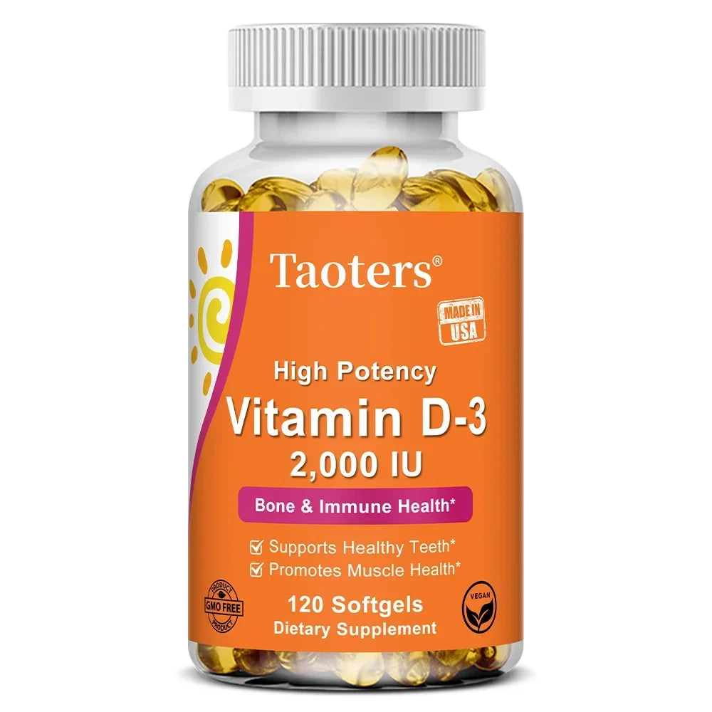 STRESSXCEL Vitamin D3 2000IU – Bone, Muscle & Immune Support
