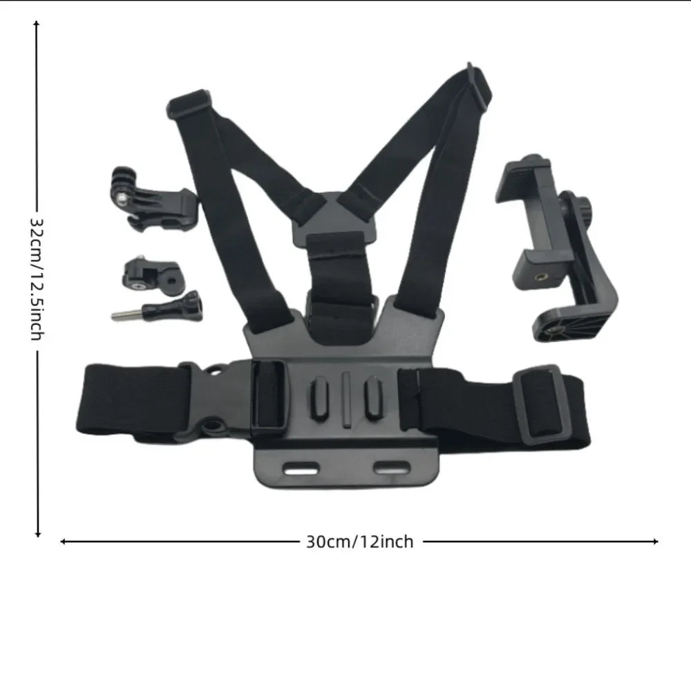 Smartphone Chest Mount Universal Holder – iPhone & Samsung