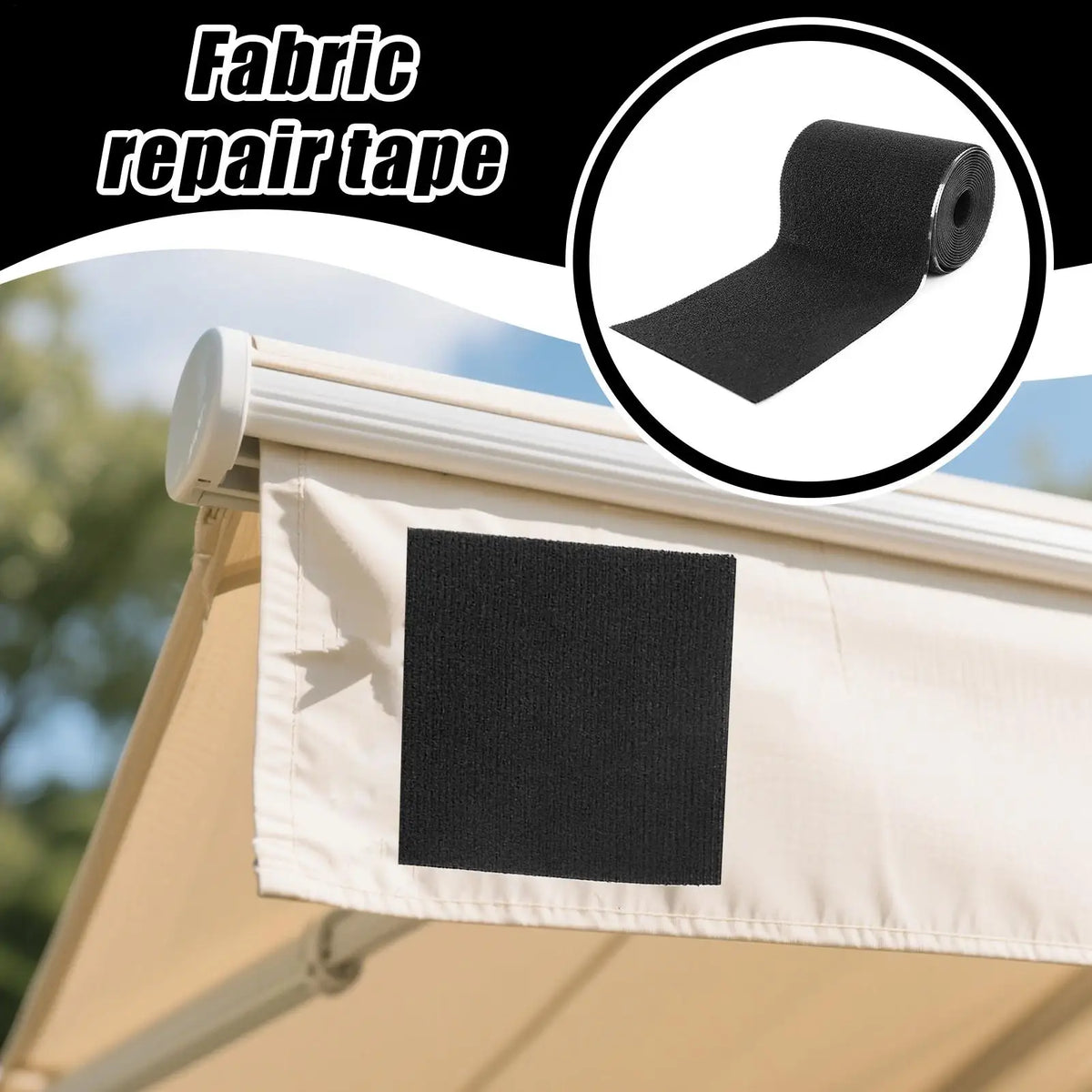 Self-Adhesive Fabric Repair Tape – No-Sew Clothes Patch