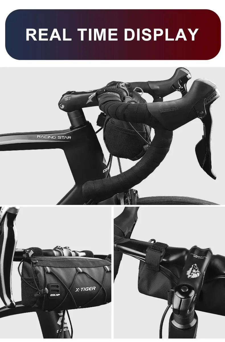 X-TIGER Waterproof Handlebar Bike Bag | MTB & Road Cycling
