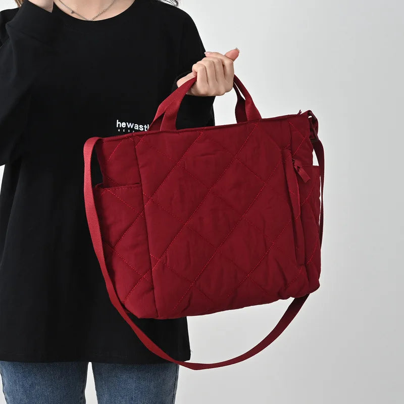 Nixie Large Canvas Tote Bag – Women's Shoulder & Crossbody