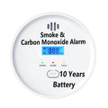 10-Year Battery Smoke & CO Combo Detector | App Alerts, CE