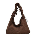 Women's Plaid Canvas Crossbody Bag – Large Capacity Shoulder Bag