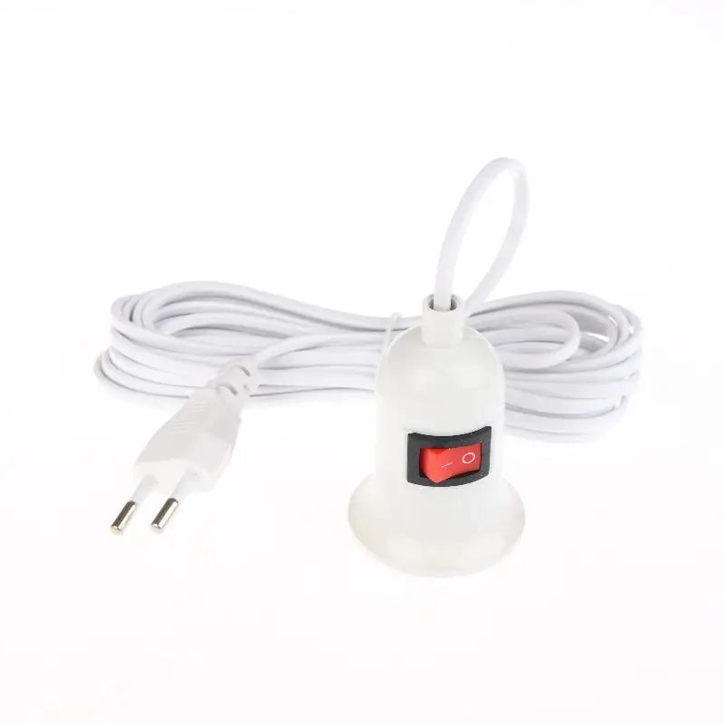 E27 Plant Grow Lamp Holder with On/Off Switch & 3/5M Cord