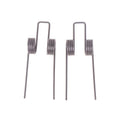 2PCS Double Torsion Spring 1.1mm Wire 10.5mm OD Steel Coil