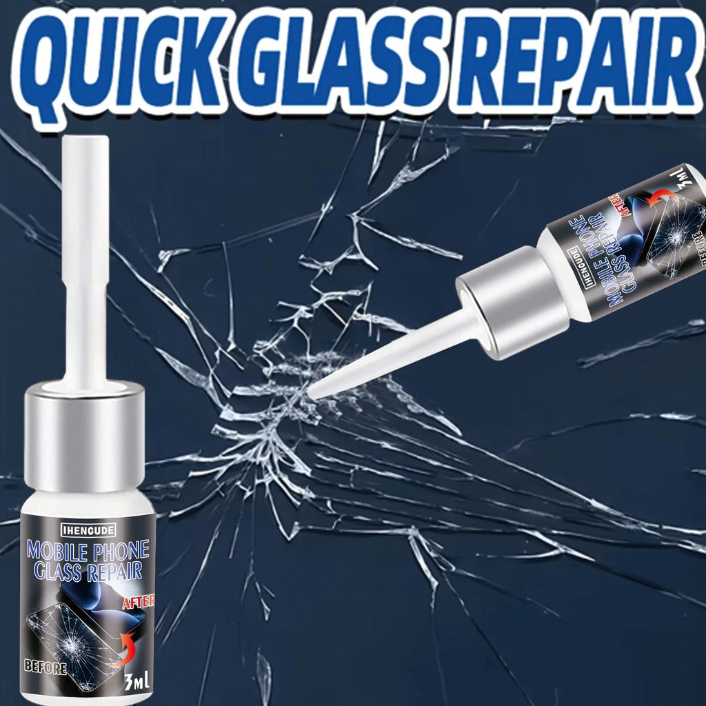 Car Windshield Crack Repair Kit – DIY Auto Glass Restore Tool