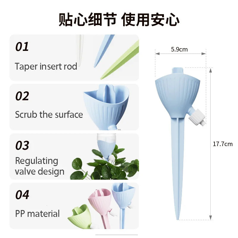 Automatic Plant Dripper – Adjustable Flow Flower Irrigator
