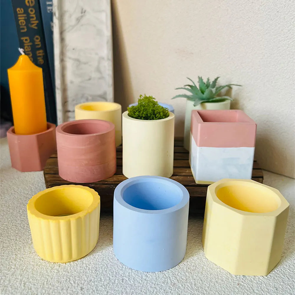 Wave Twisted Silicone Mold – Candle, Concrete & Gypsum Craft