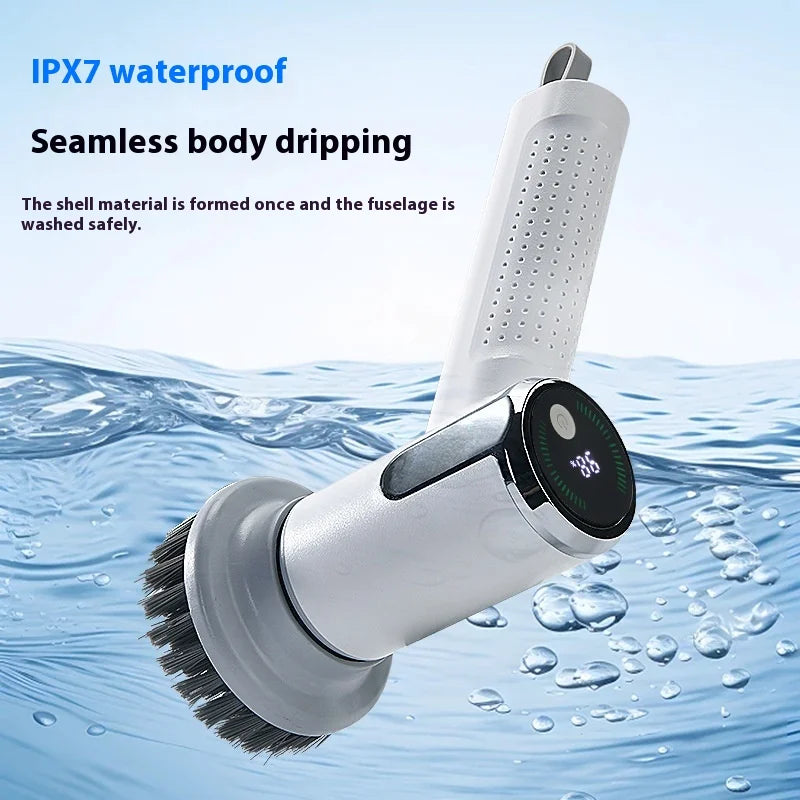 Q2 Wireless Electric Cleaning Brush | Handheld Scrubber