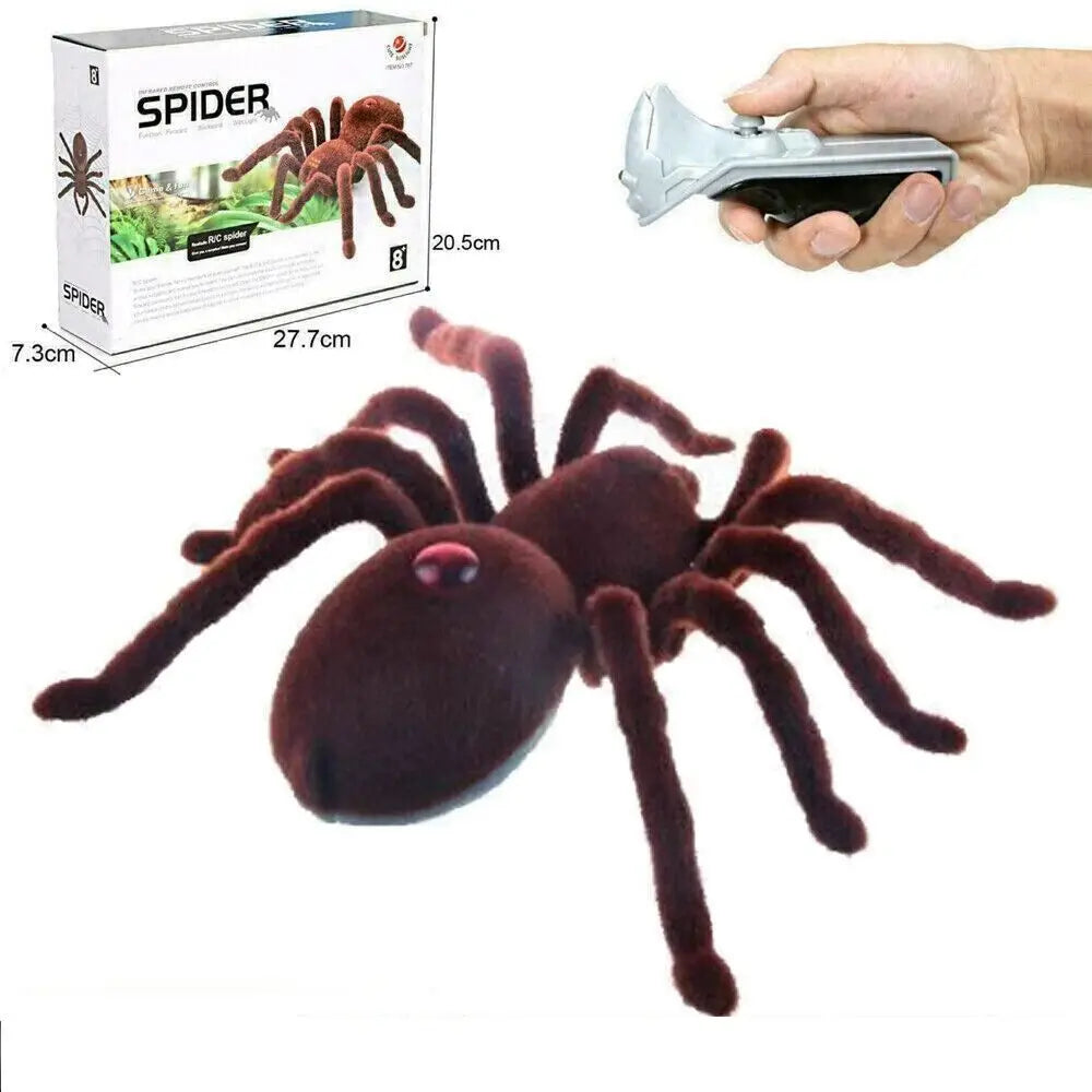 RC Halloween Spider Toy – Remote Control Crawling Spider Prank