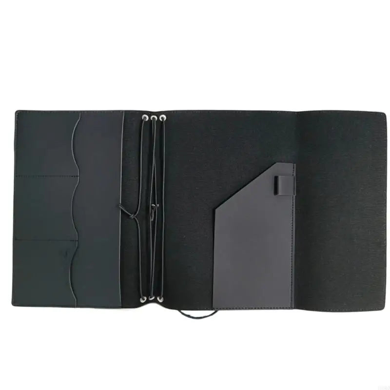 PU Leather Refillable Journal Cover | Pen Loop & Pockets