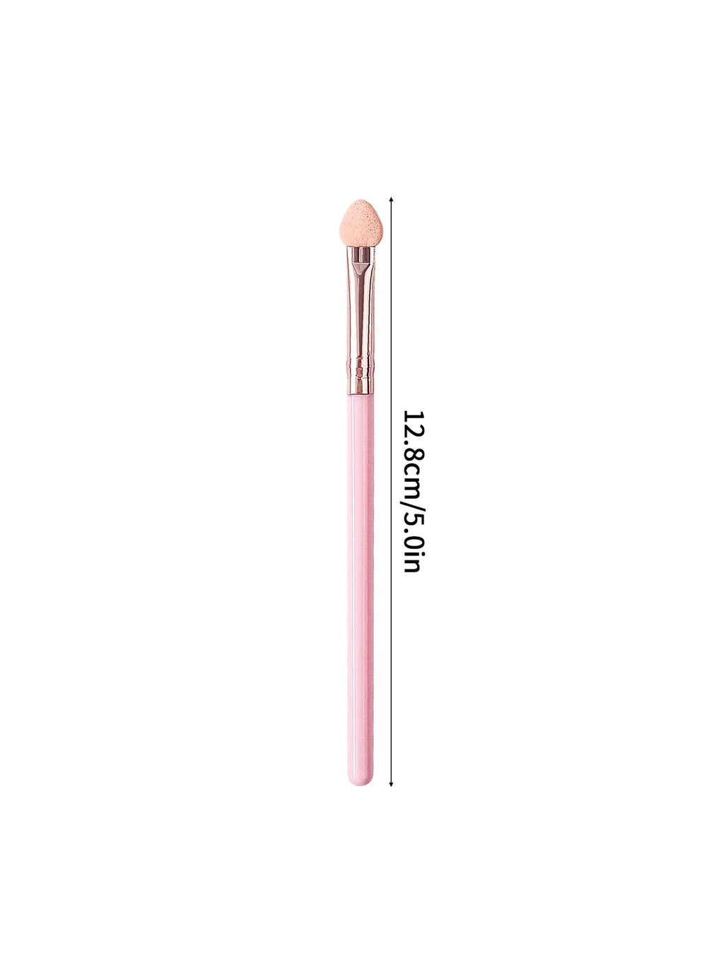 6-Piece Pink Eyeshadow Brush Set – Sponge & Blending Tools