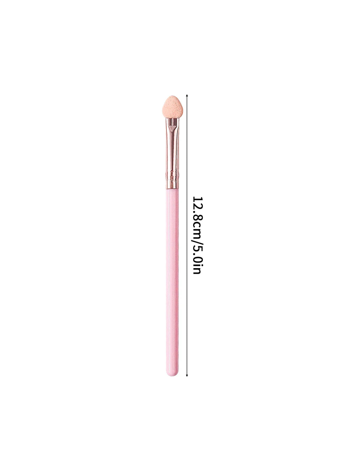 6-Piece Pink Eyeshadow Brush Set – Sponge & Blending Tools