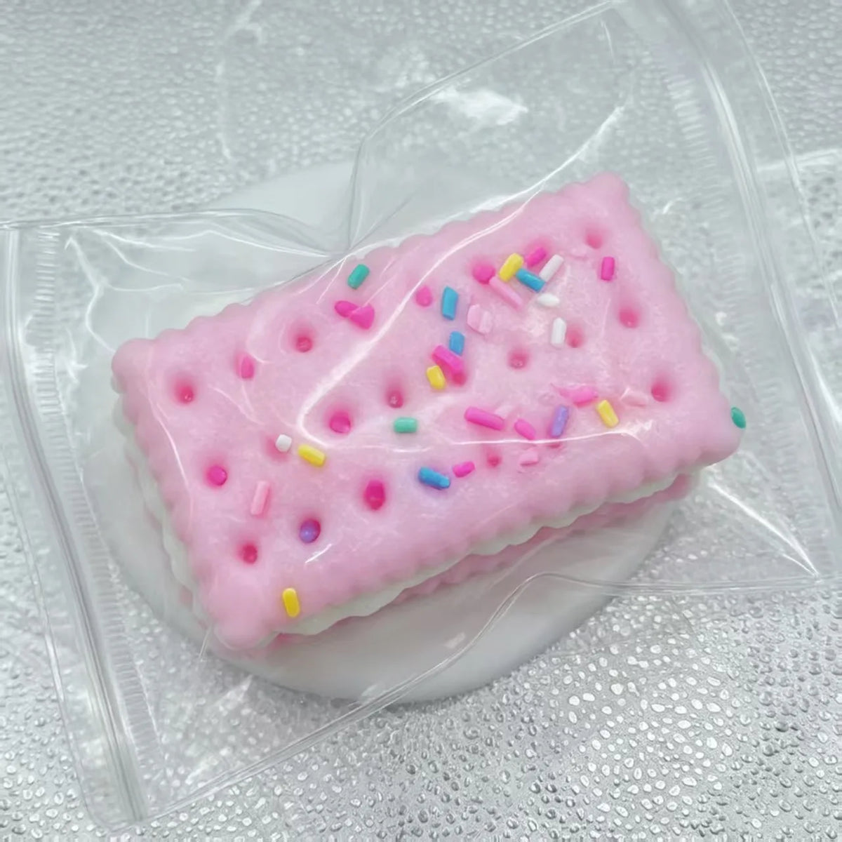Slow Rising Squishy Food Toy – Soda, Sandwich & Cookie