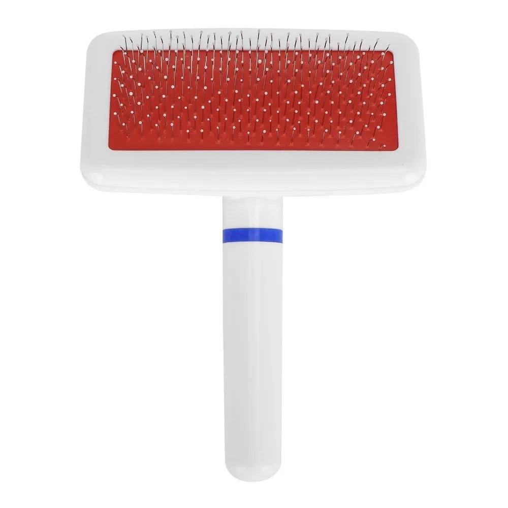 Pet Pin Brush Air Cushion & Massage Nodules for Cats & Dogs