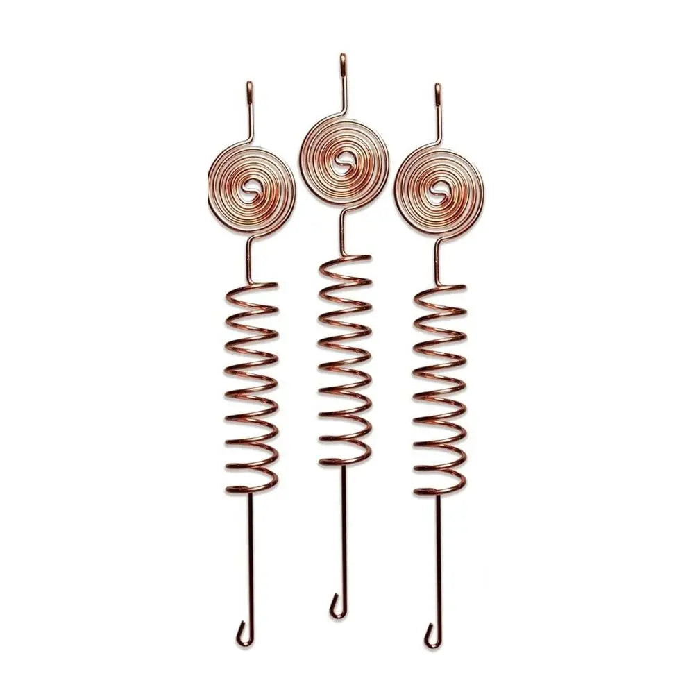 3pcs Copper Coil Electroculture Plant Stakes | Garden Support