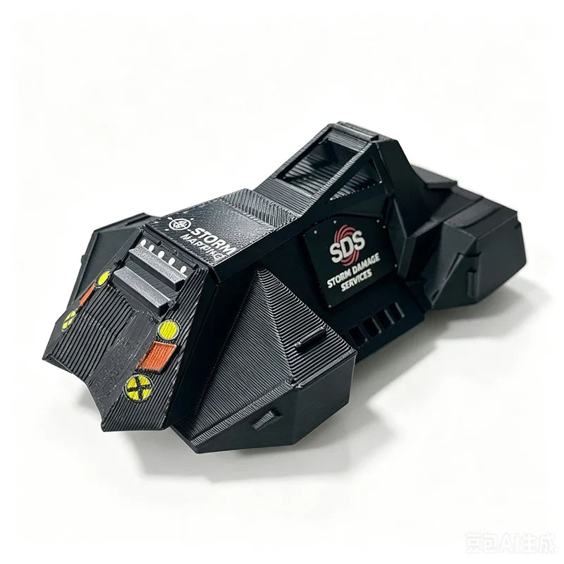 3D Printed Storm Chaser Off-Road Vehicle Model | Diecast Toy