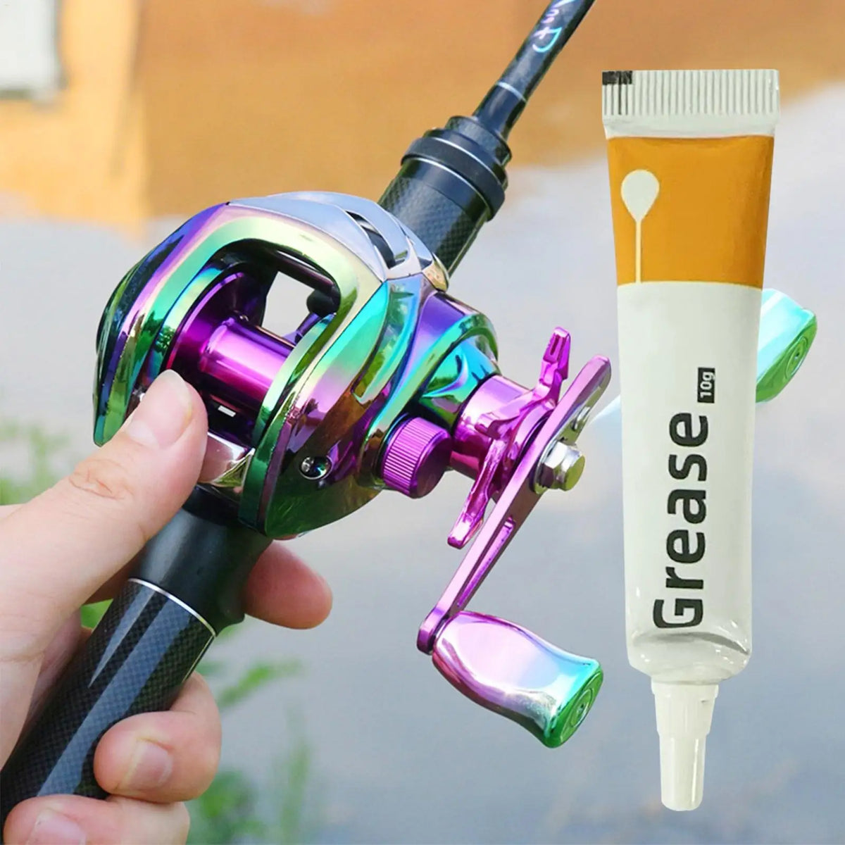 Multi-Purpose Zipper Grease Lubricant Tube – Gear & Fishing Reel