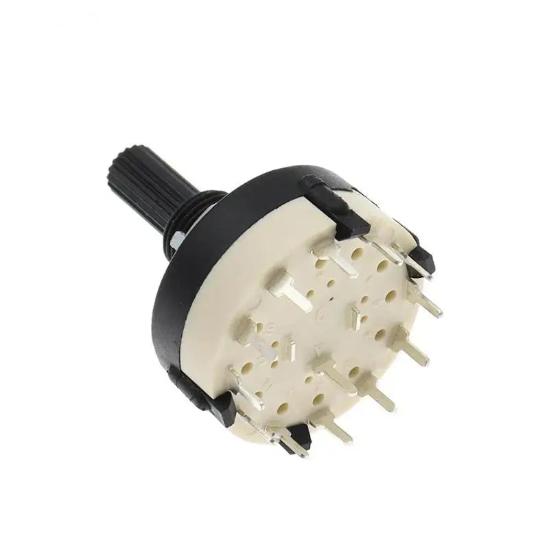 RS26 Rotary Band Selector Switch 1-4 Pole 3-12 Position PCB Mount