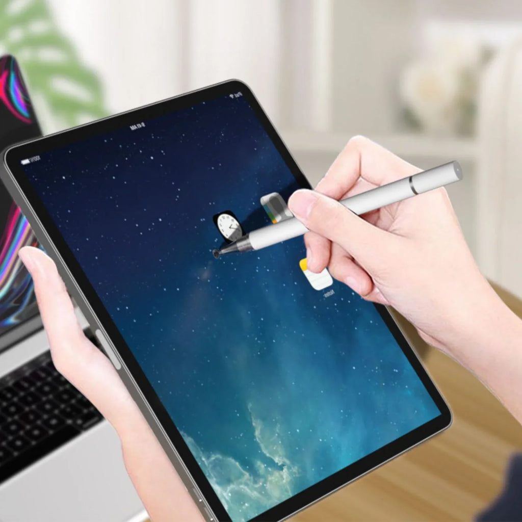 2-in-1 Touchscreen Stylus & Ballpoint Pen for Tablets