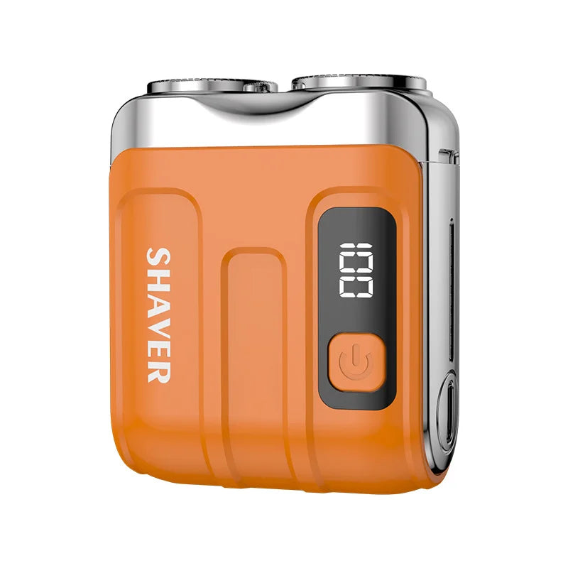 R-18 Mini Portable Electric Shaver – IPX7, LED, Type-C USB