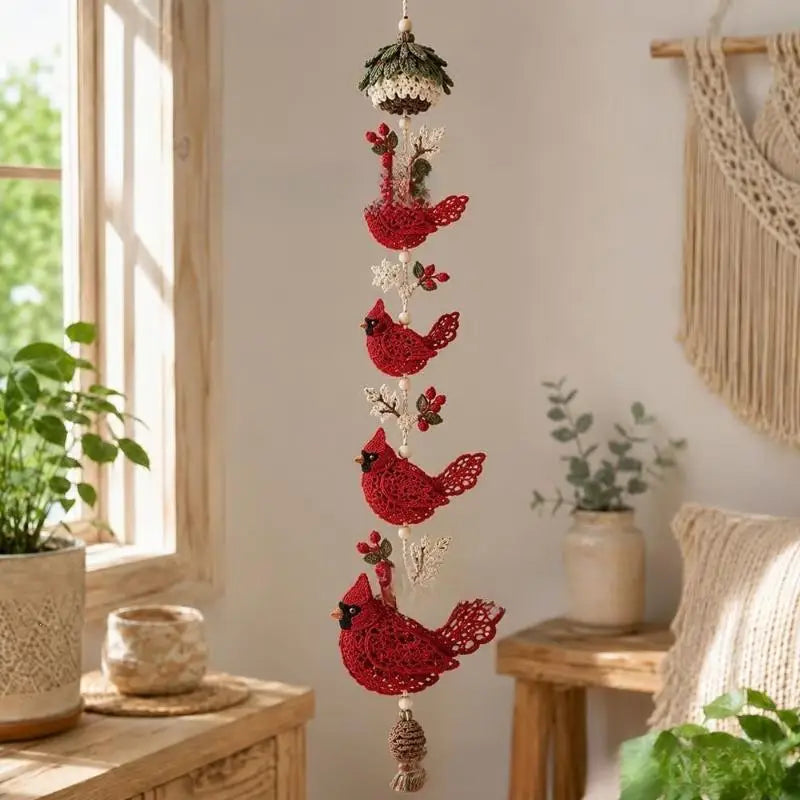 DIY Crochet Beginner Kit – Handmade Animal Hanging Decor Set