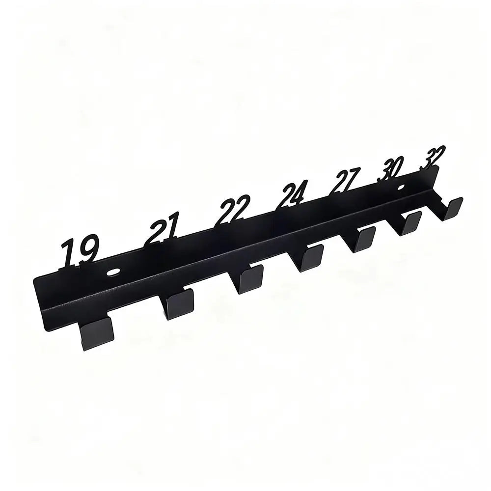 Wall-Mounted Wrench Sorting Rack | Cast Iron Tool Storage