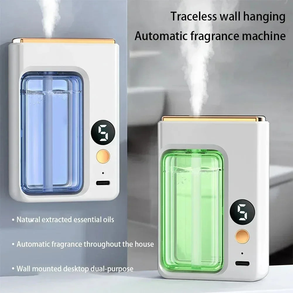 Wireless Wall Aromatherapy Diffuser – Auto Fragrance Spray