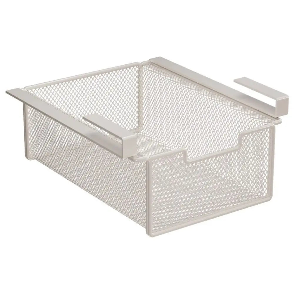 Under-Shelf Hanging Storage Basket | Pull-Out Cabinet Organizer